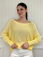Maglia Fiocco 25115 Giallo - Bazar Abbigliamento