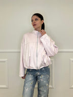 Bomber Scamosciato MG239 Rosa