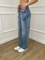 Jeans Balloon Strass Tasche 26400