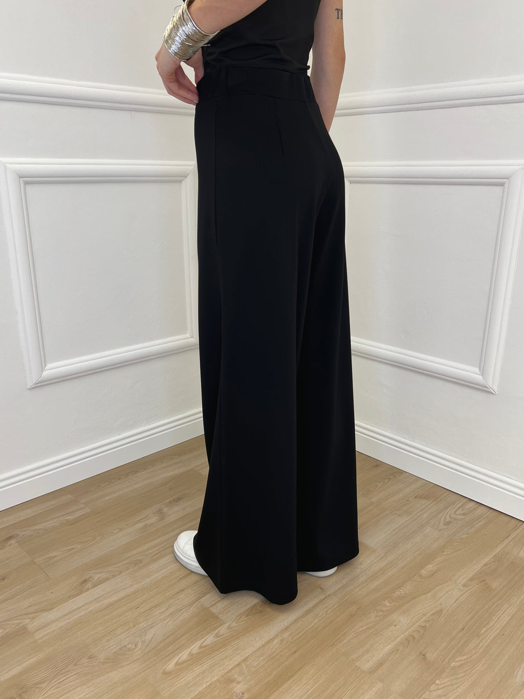 Pantalone Palazzo Punto Milano 1071 Nero