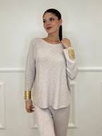 Completo Girocollo 24043 Ecru