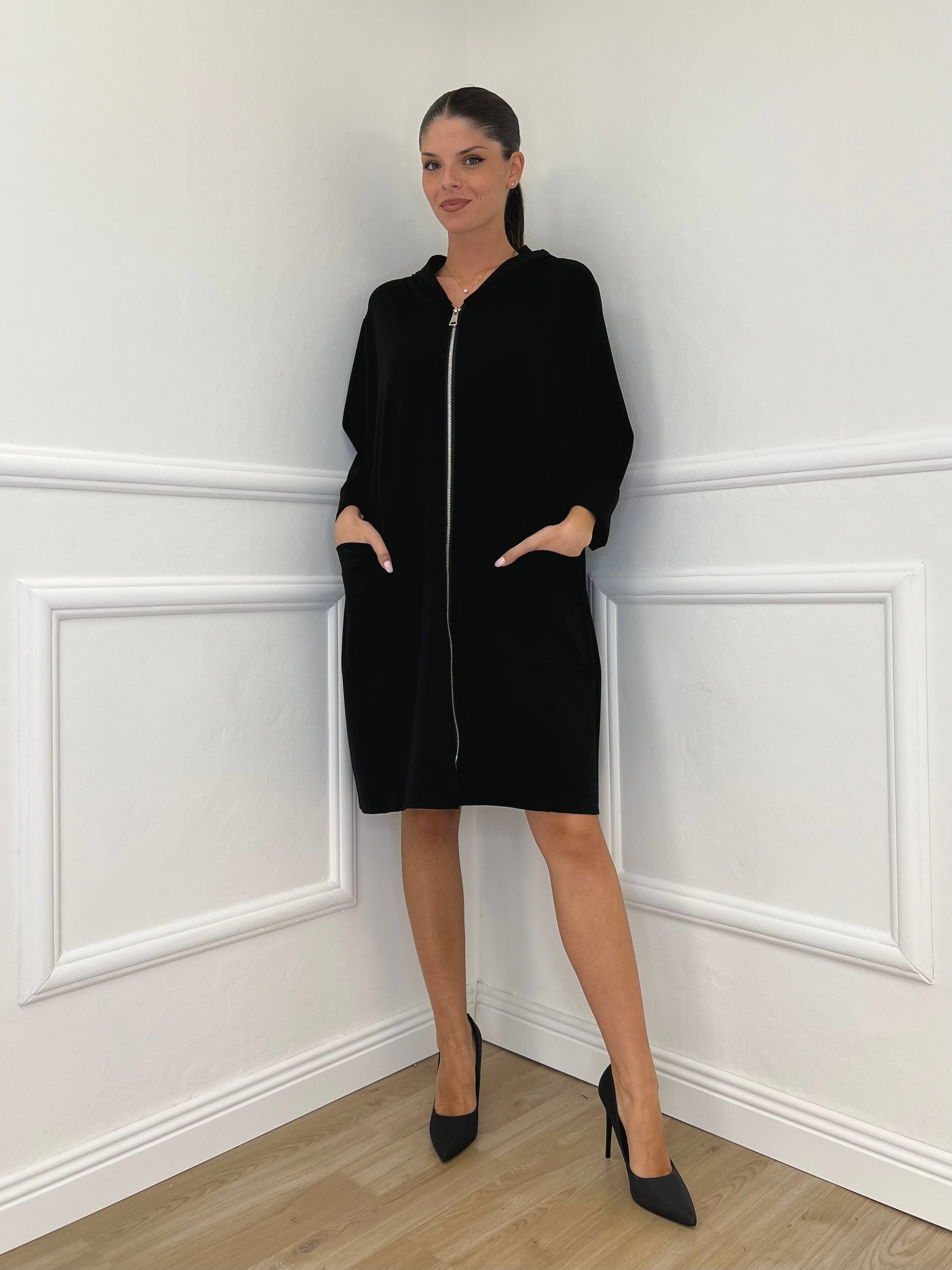 Maxi Felpa 41875 Nero