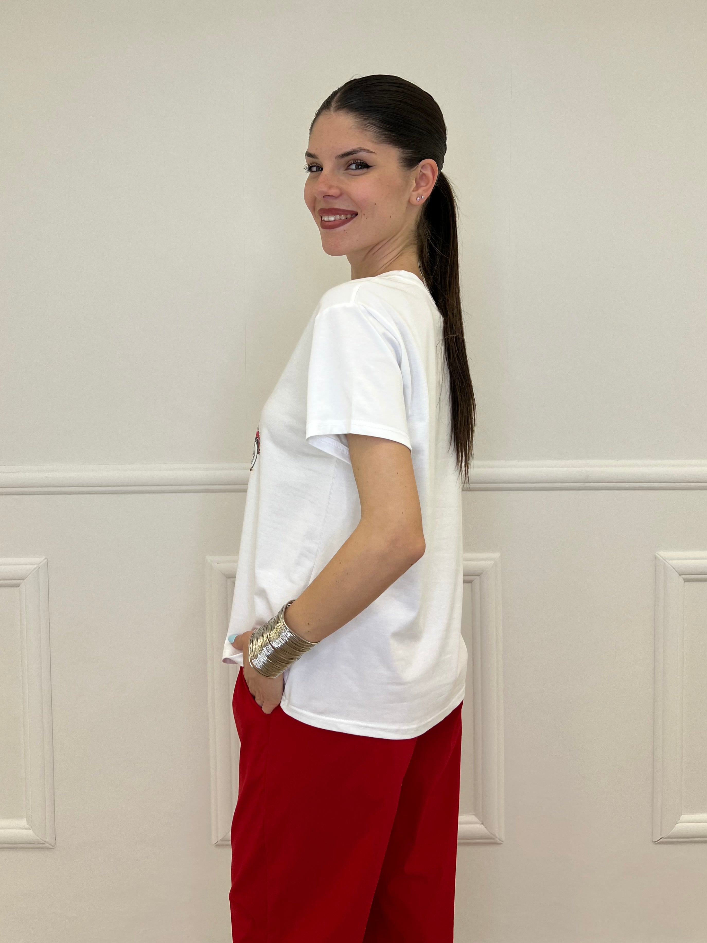 T-shirt Over Magnifique Strass