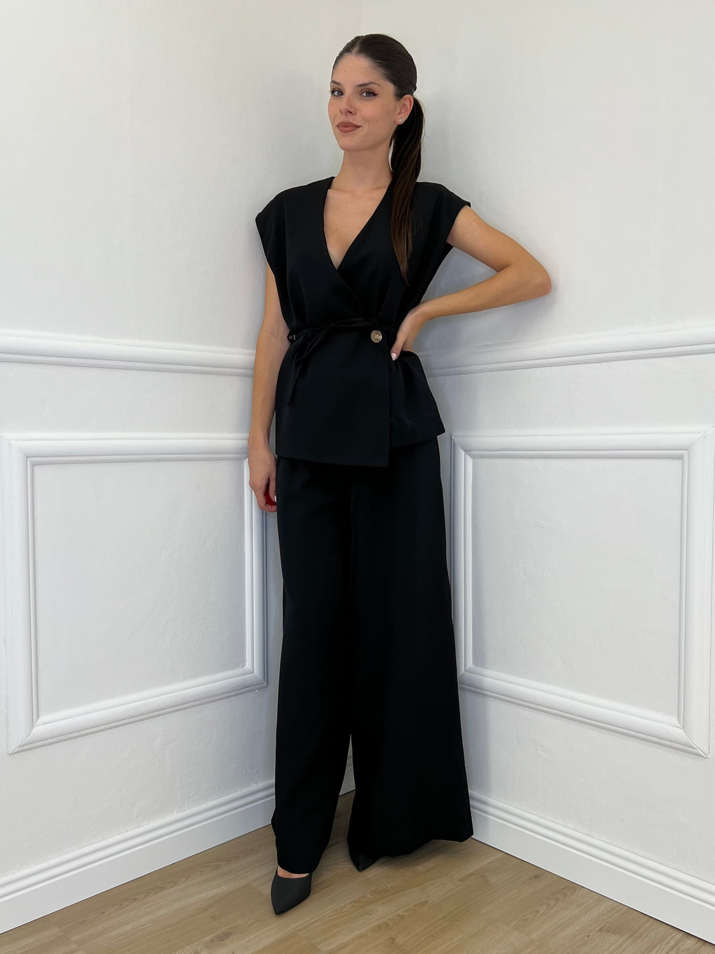 Completo Smanicato 3618 Nero - Bazar Abbigliamento