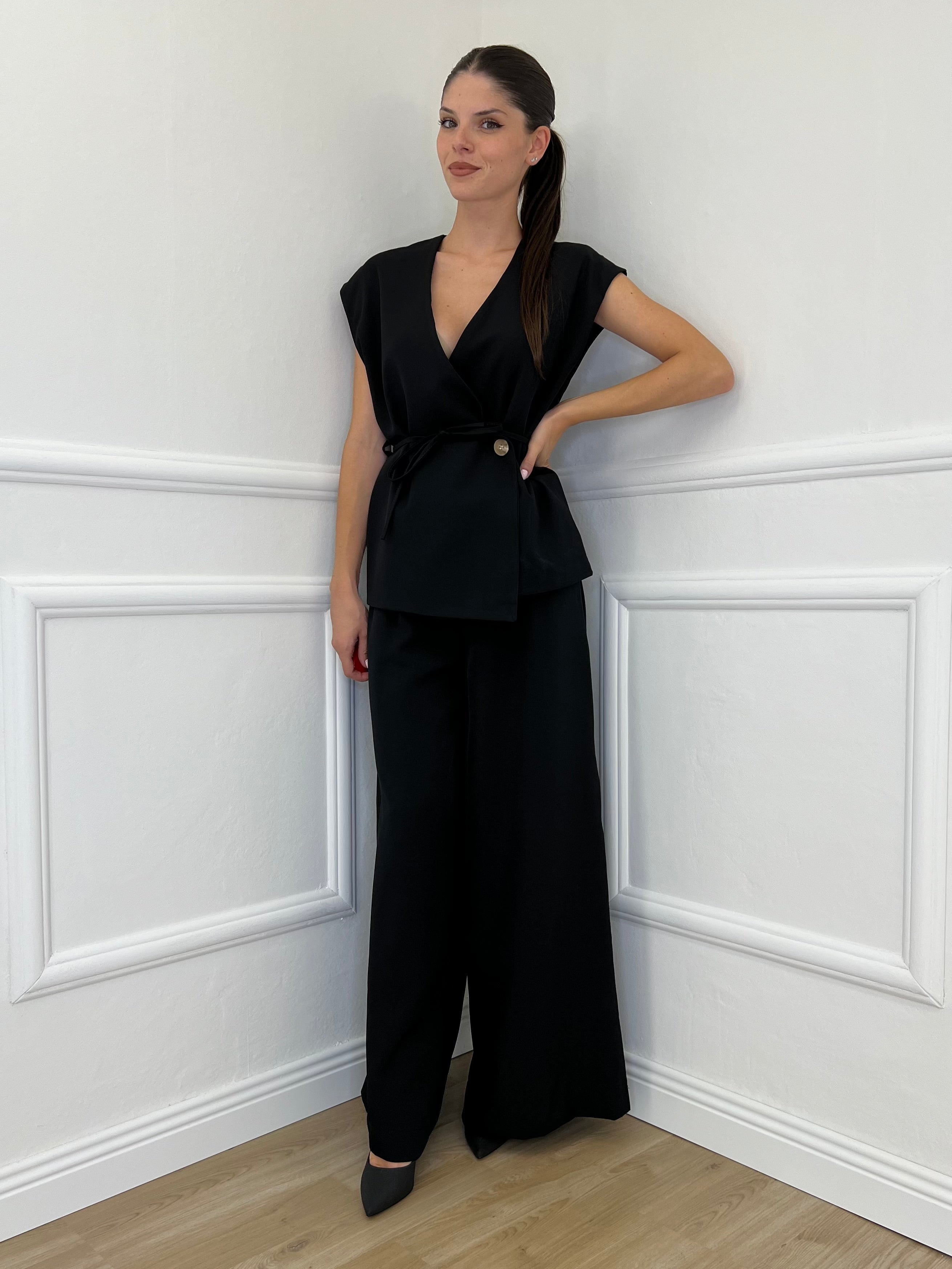 Completo Smanicato 3618 Nero - Bazar Abbigliamento