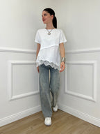 Jeans Strass Stonewash 5052 Azzurro