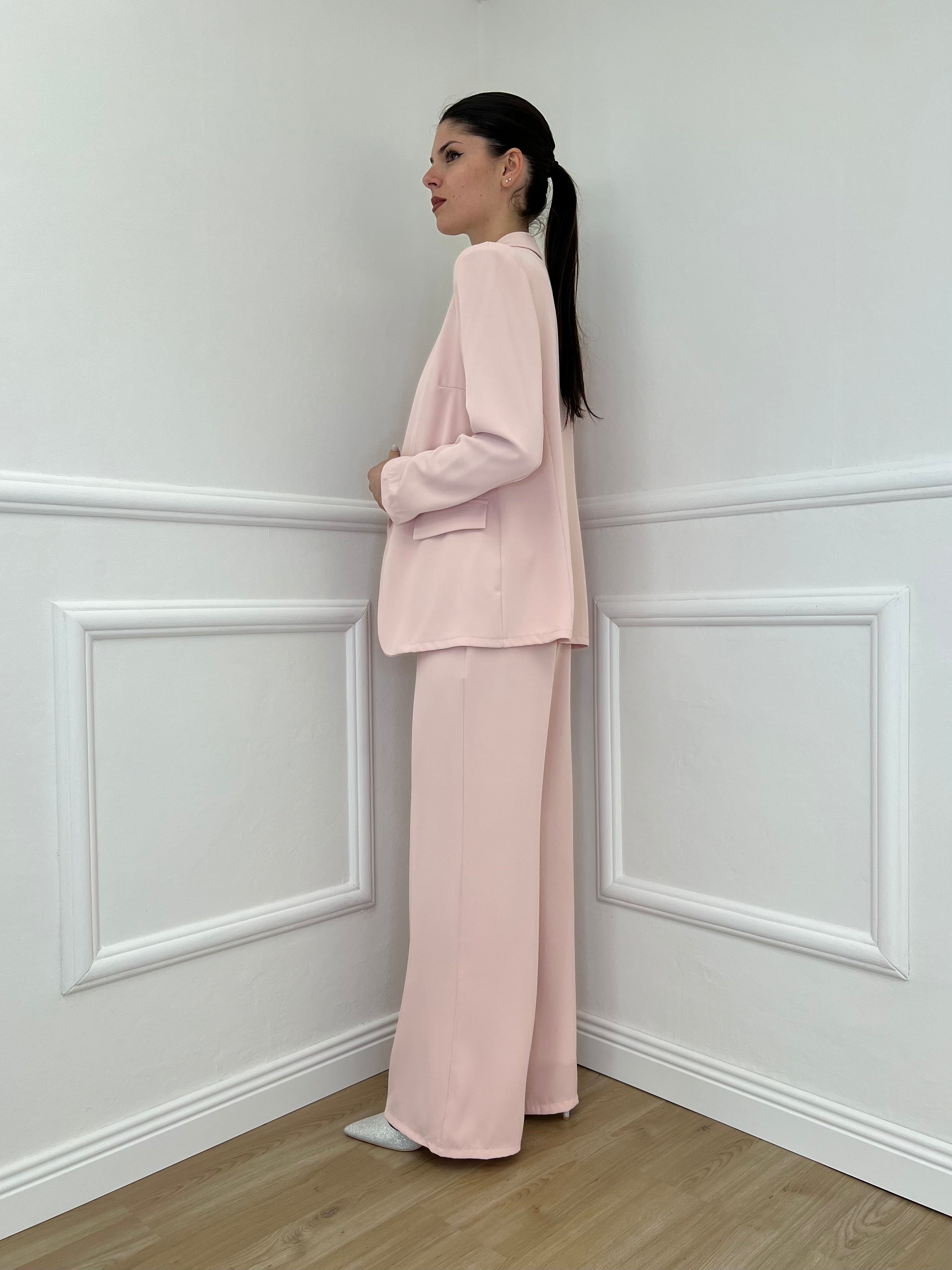 Tailleur Fluido 82068 Rosa