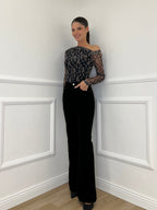 Flare Jeans KM3560-1 Black