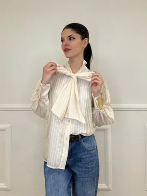 Camicia Regimental Fiocco 563841 Ecru