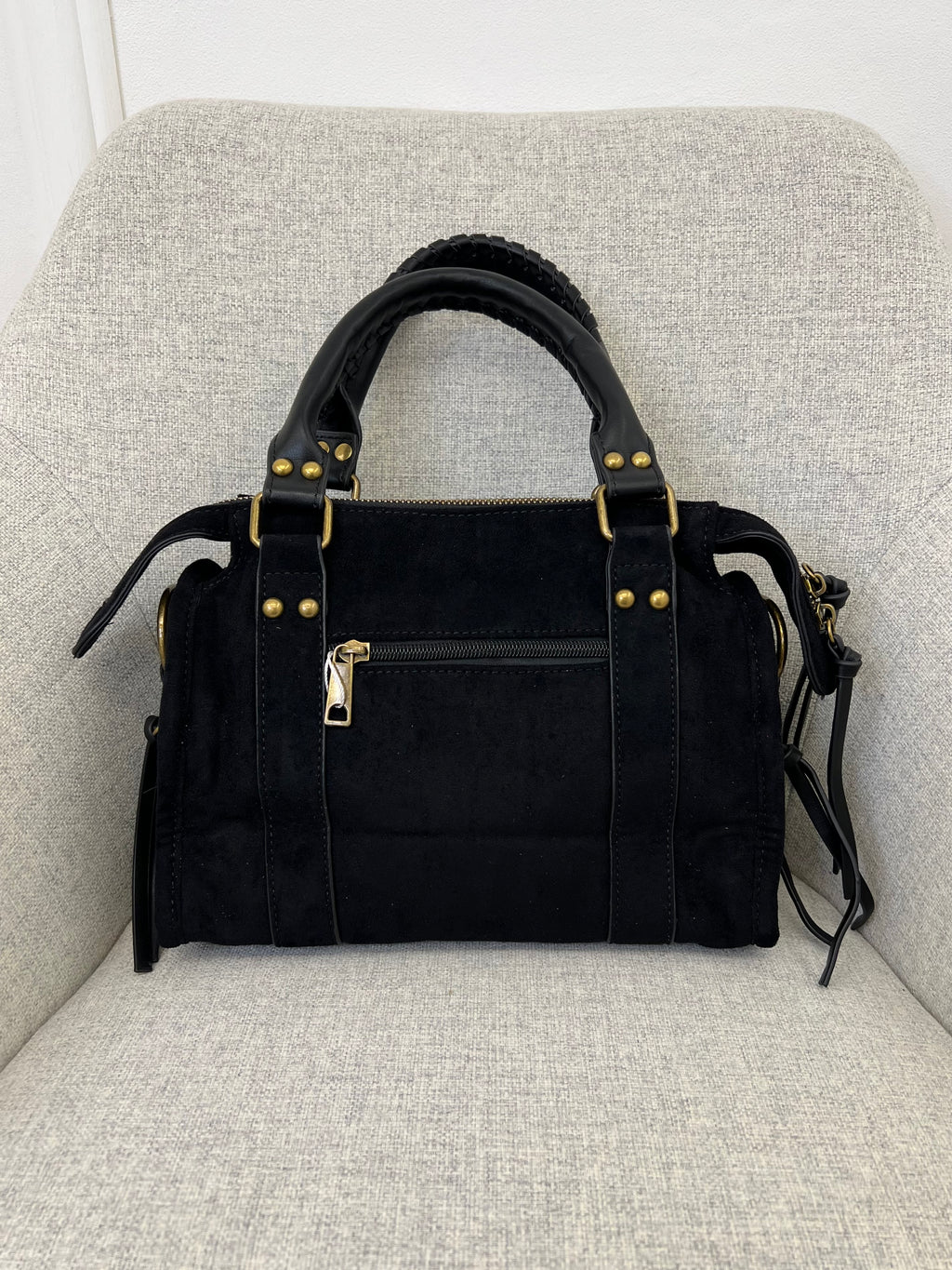 Borsa City Scamosciata Medium 9780