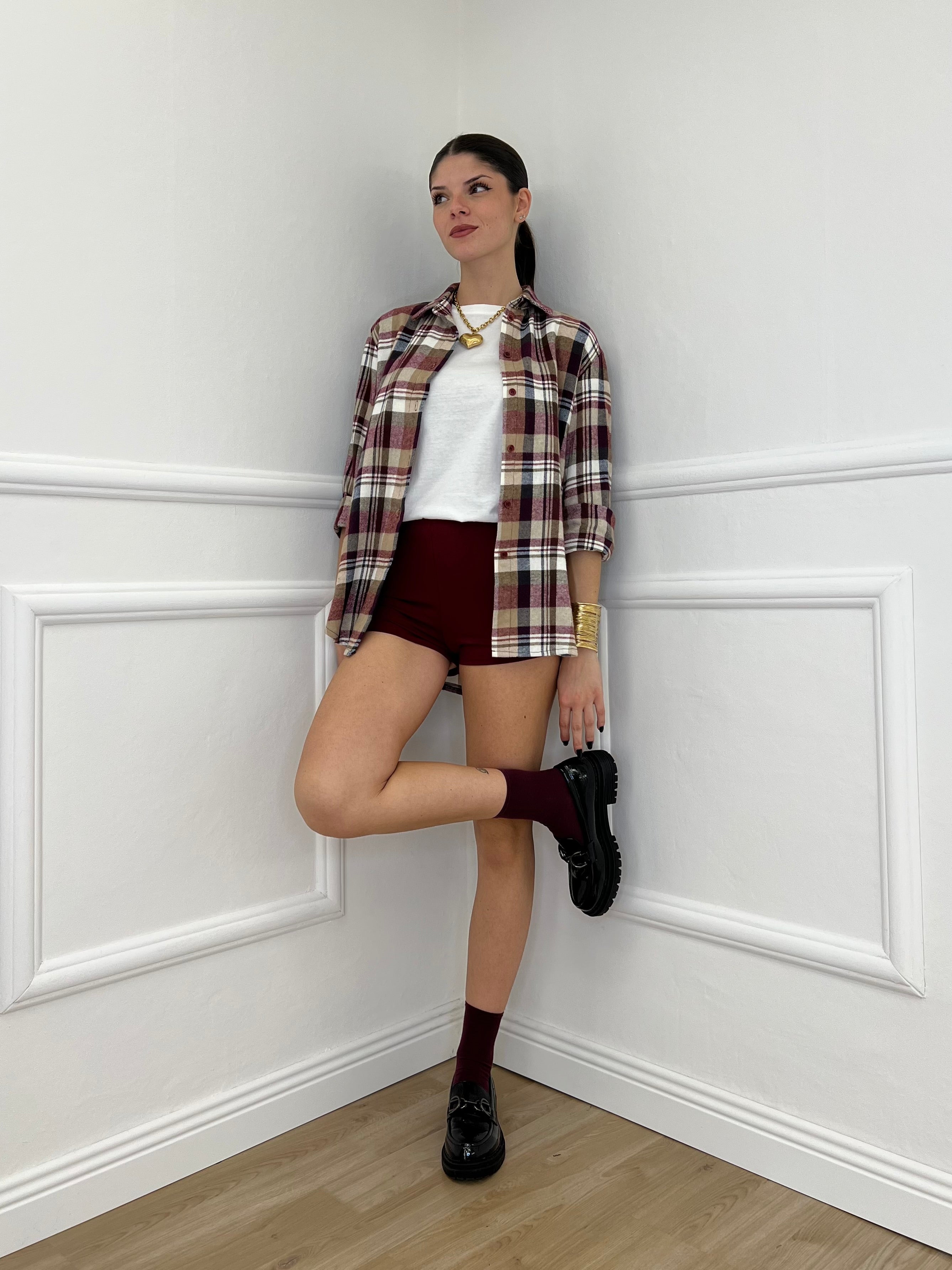 Hot Pants 7632 Bordeaux