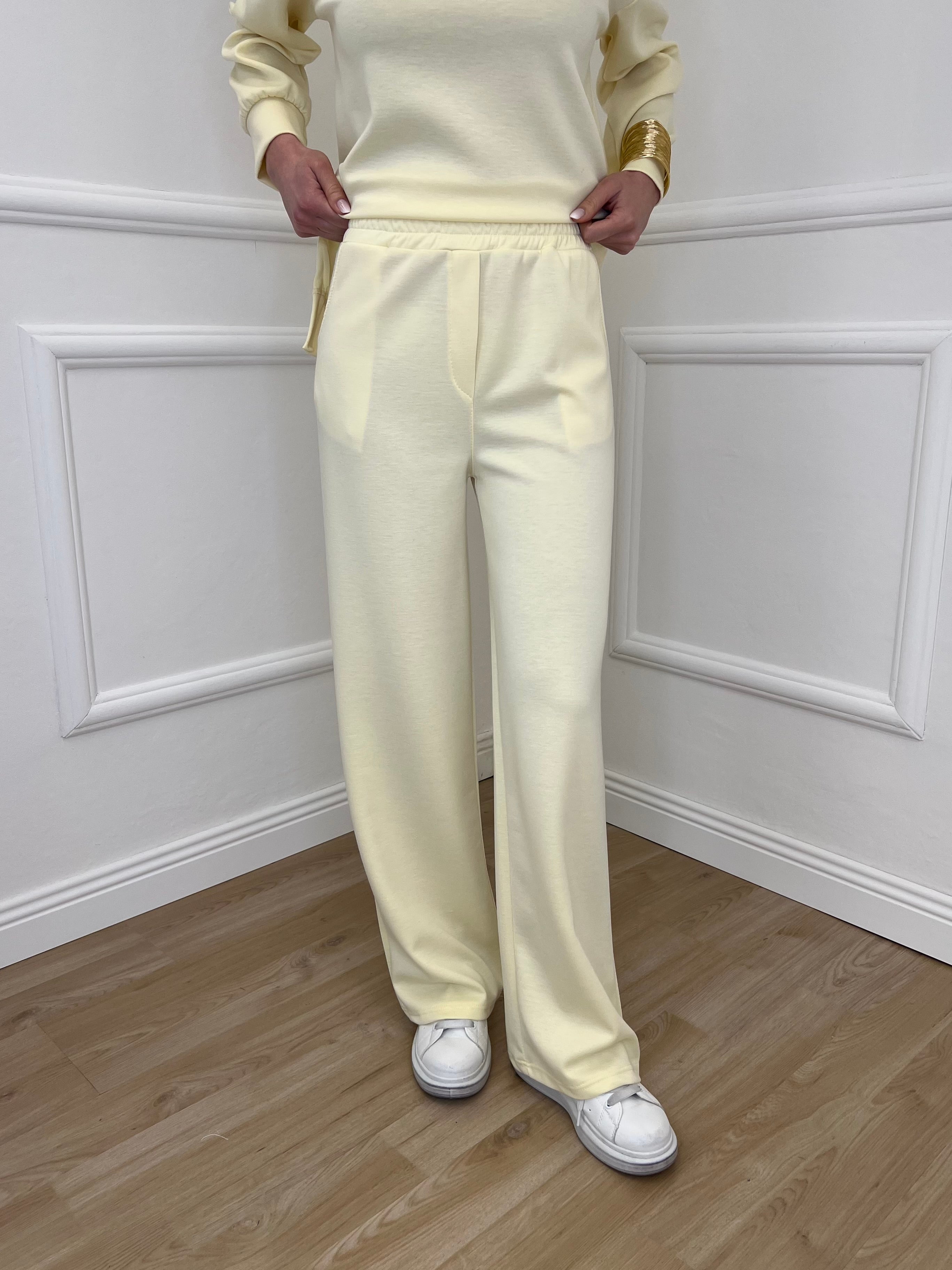 Tuta Over Girocollo 19143 Giallo