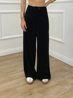 Pantalone Palazzo Spacco 1454 Nero