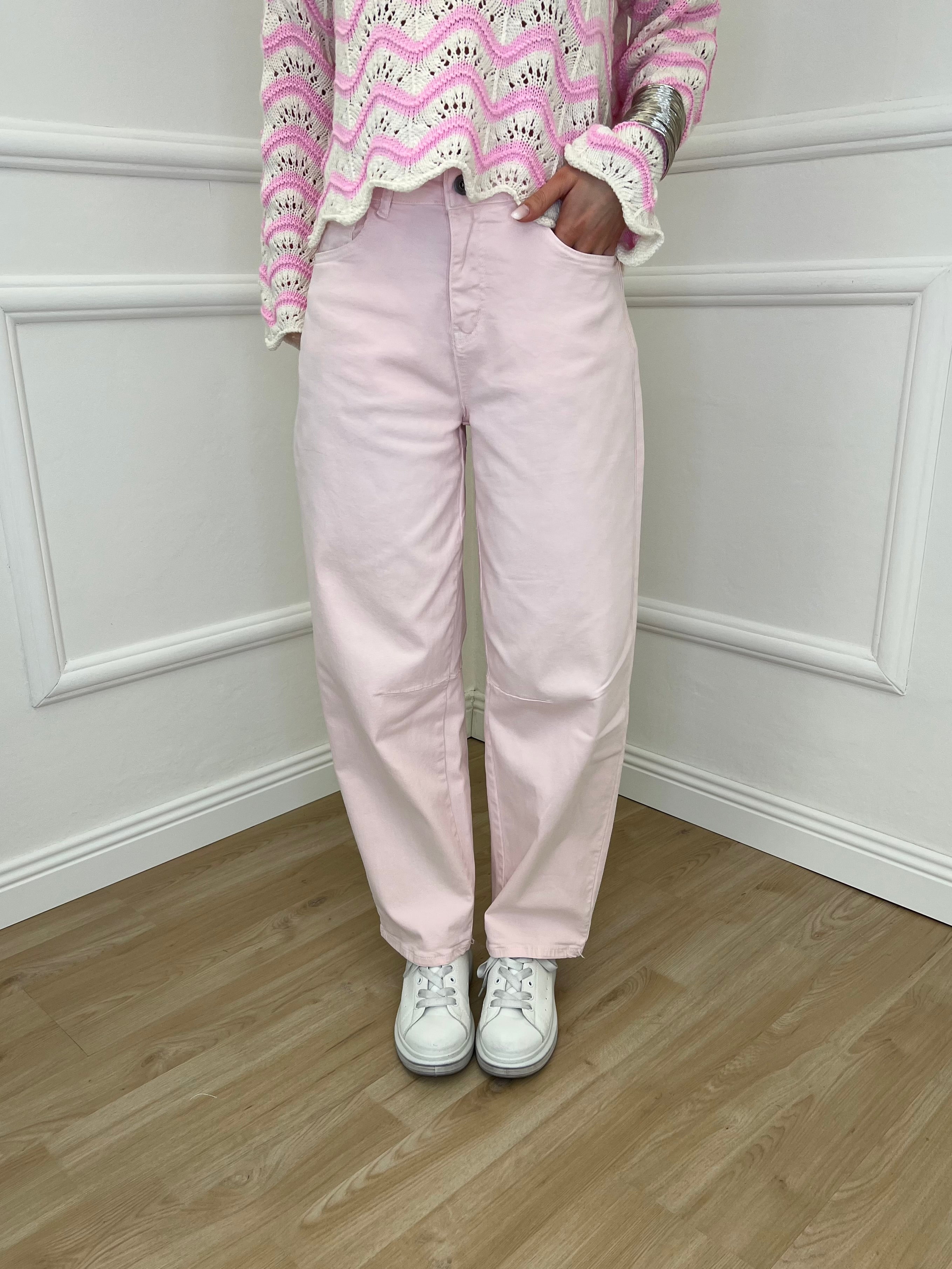 Jeans Balloon Slim 8059 Rosa