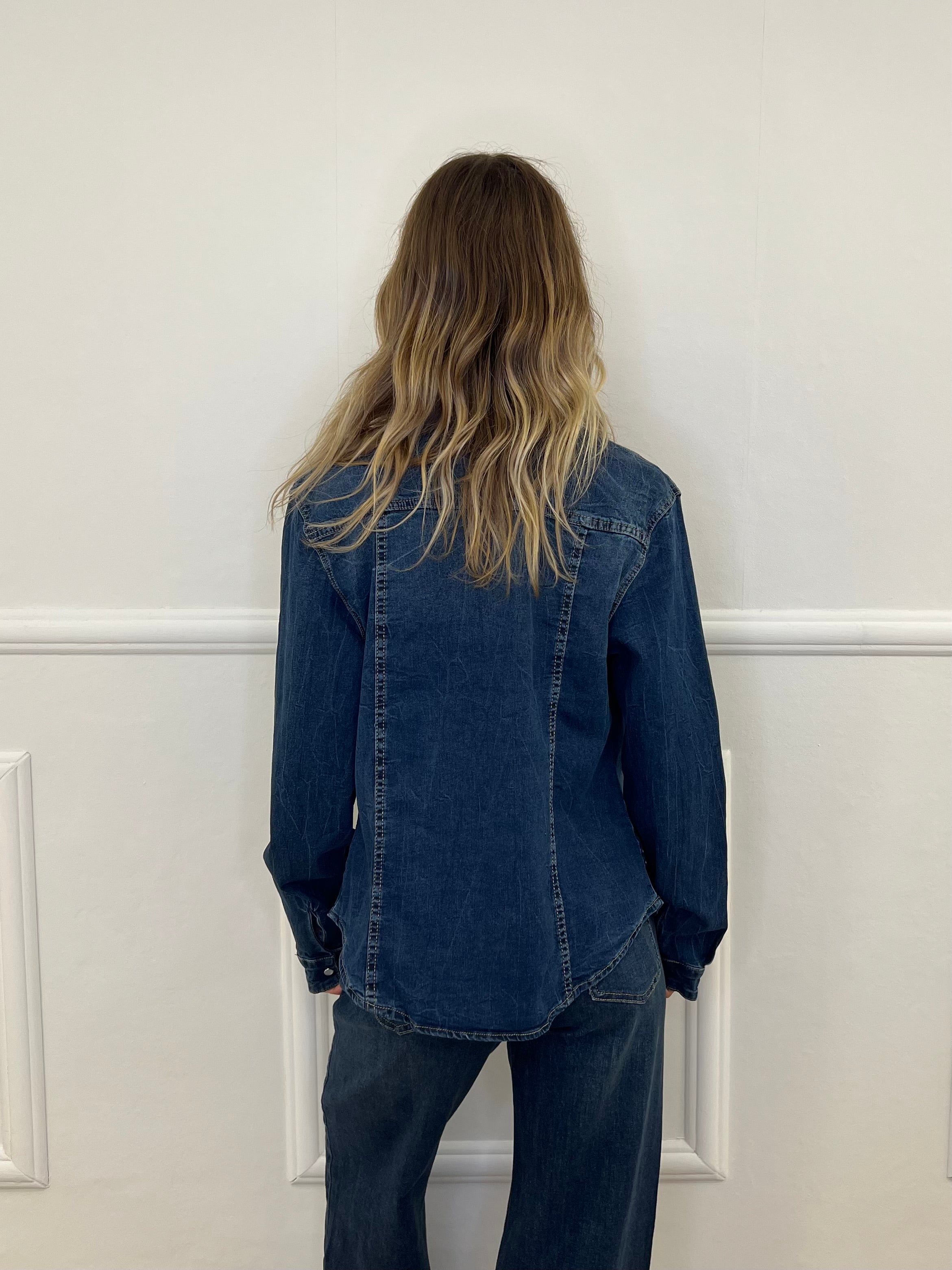Camicia Denim 9186-3 Blu