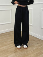 Tuta Oversize Girocollo D27629 Nero