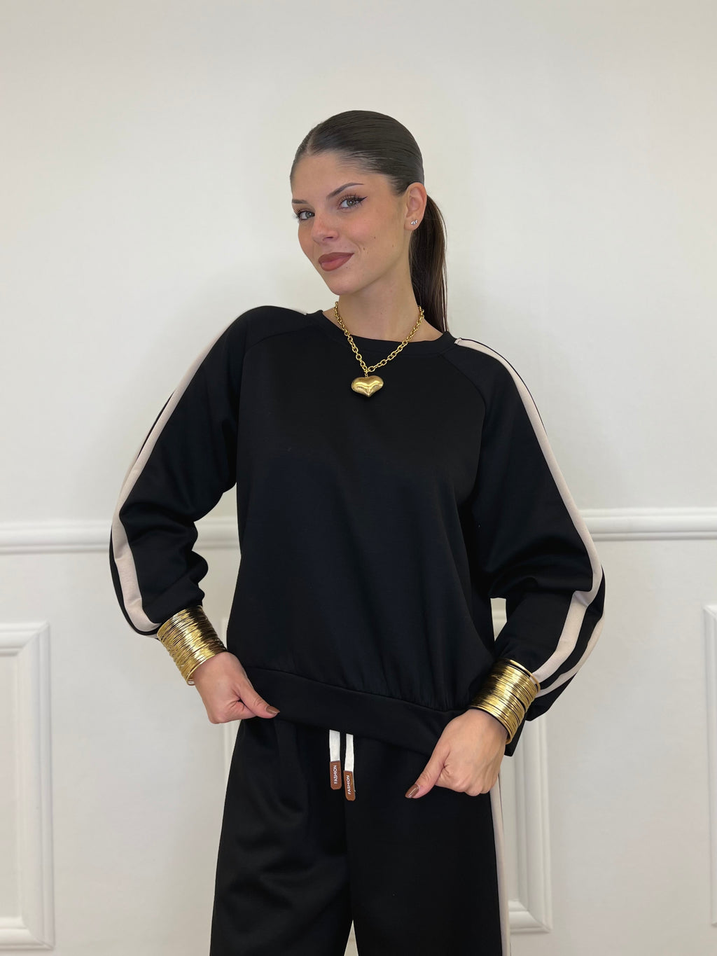 Tuta Bande 7937 Nero