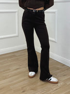 Pantalone Flare Punto Milano 34115 Marrone