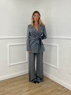 Blazer Over Fiocco 6769 Grigio