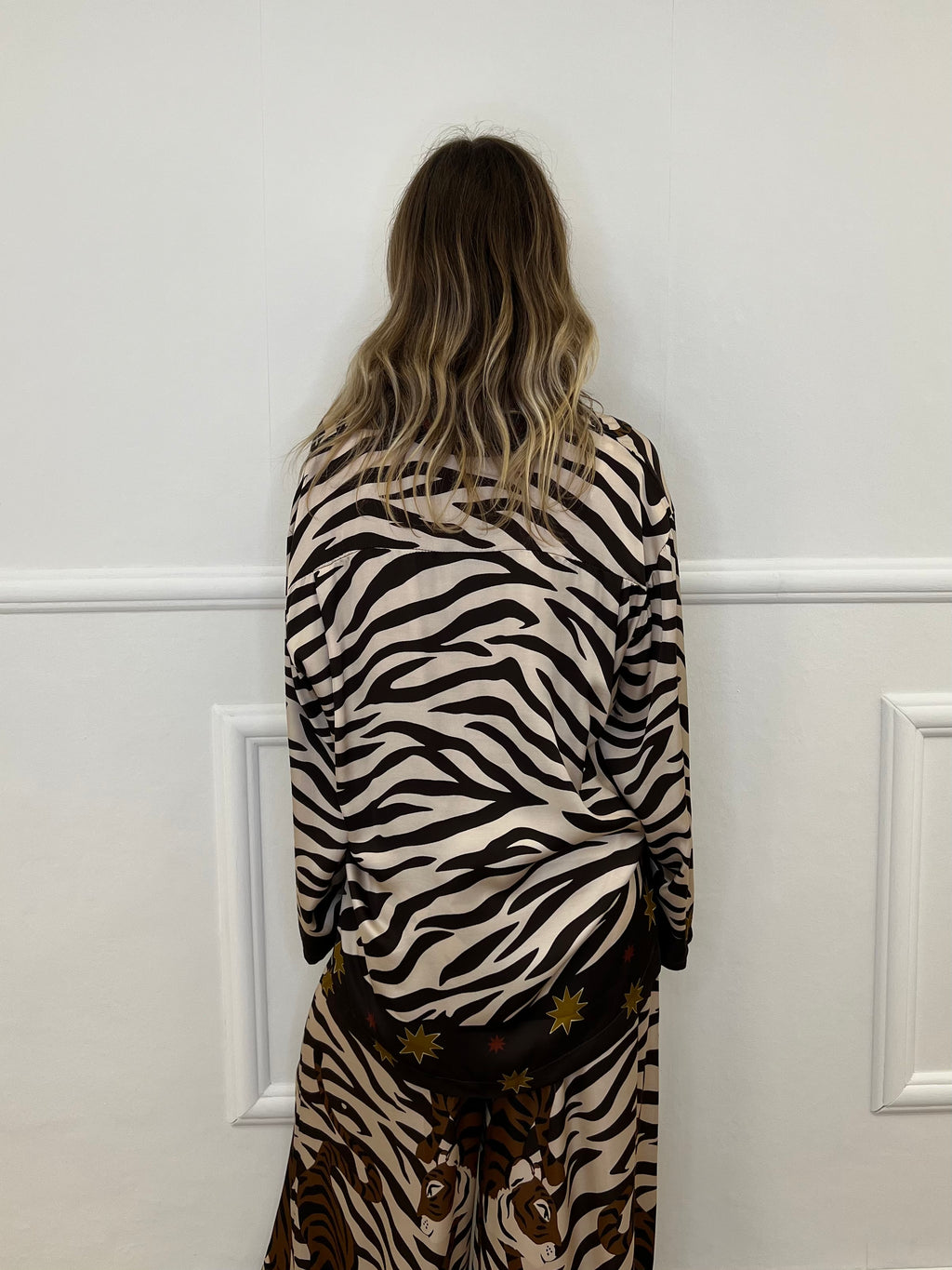 Camicia Jungle Raso R02967