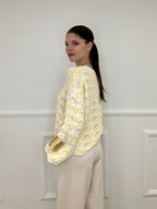 Maglia Traforata Ondine 10514 Giallo