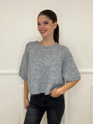 Maglia Mohair J28168 Grigio