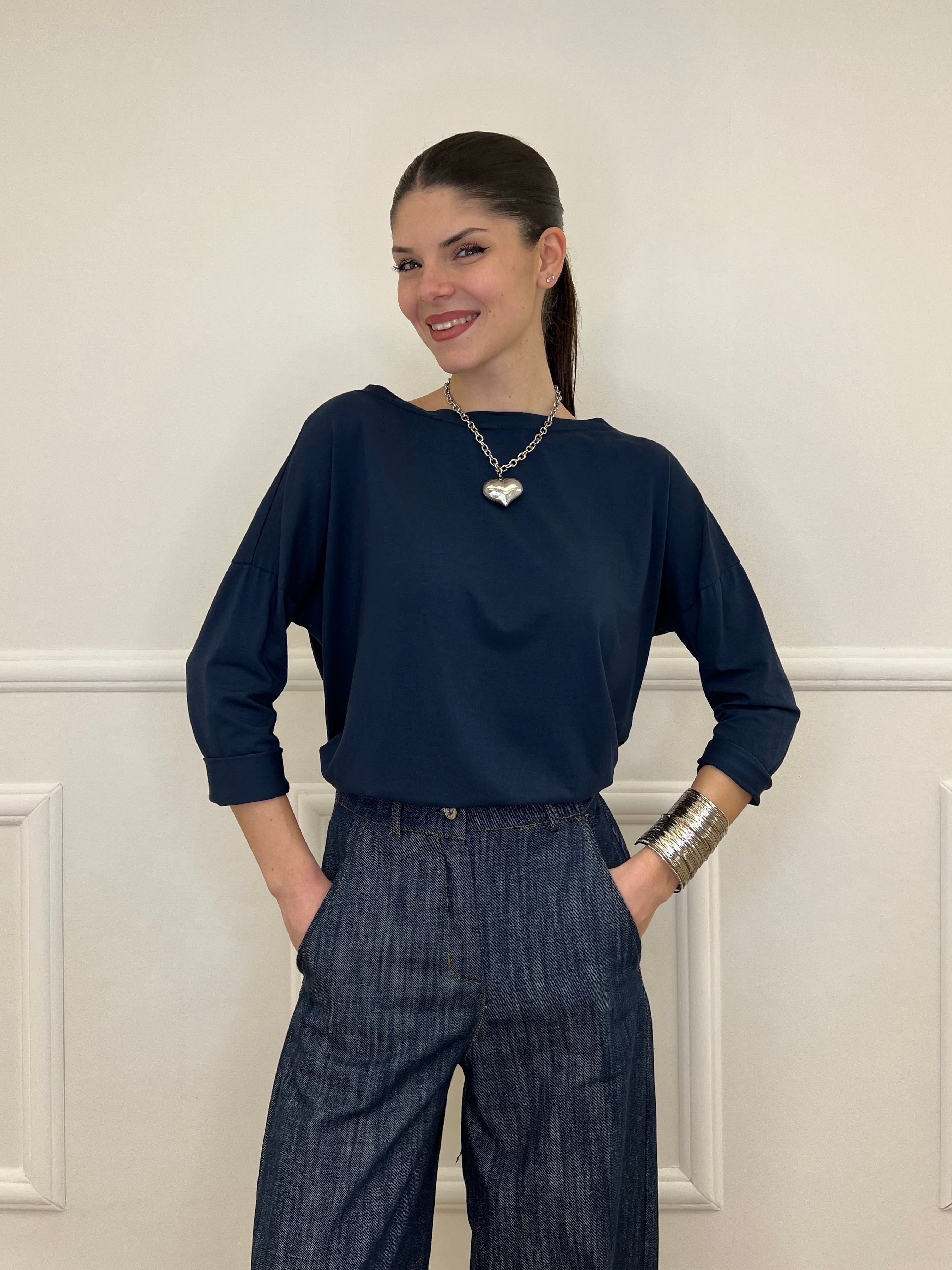 Maglia Scollo a Barchetta 2158