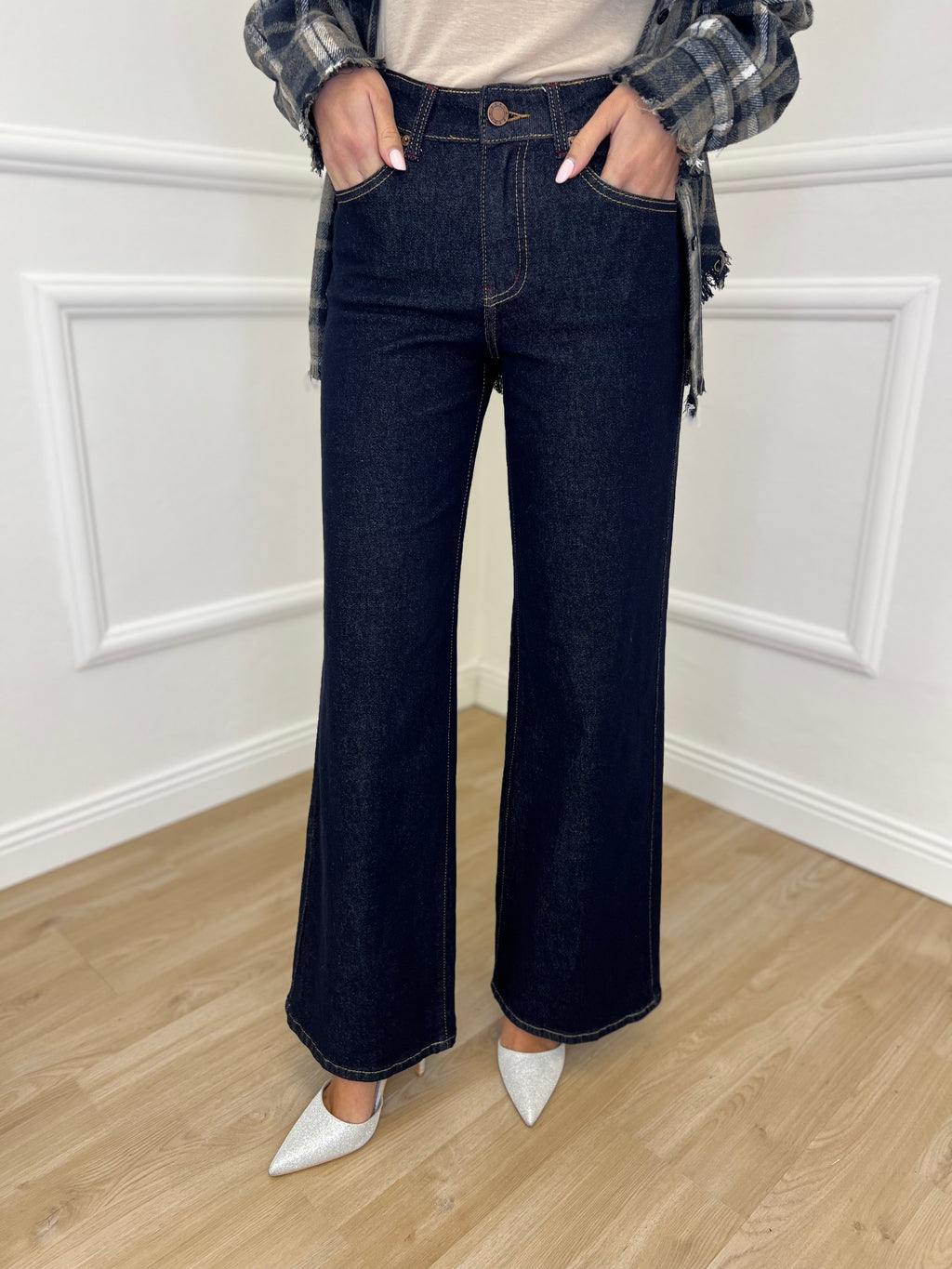 Jeans Palazzo Y500 Blu