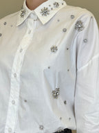 Camicia Cristalli 2478 Bianco