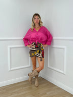 Camicia Over Soft 6040 Fucsia