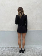 Blazer con Pizzo 26558 Nero