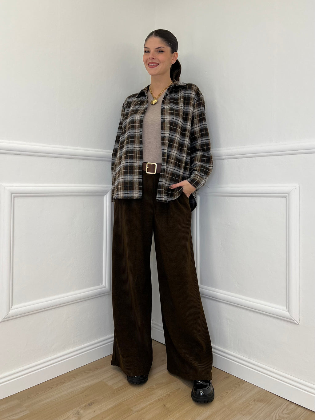 Pantalone Corduroy 6156 Marrone