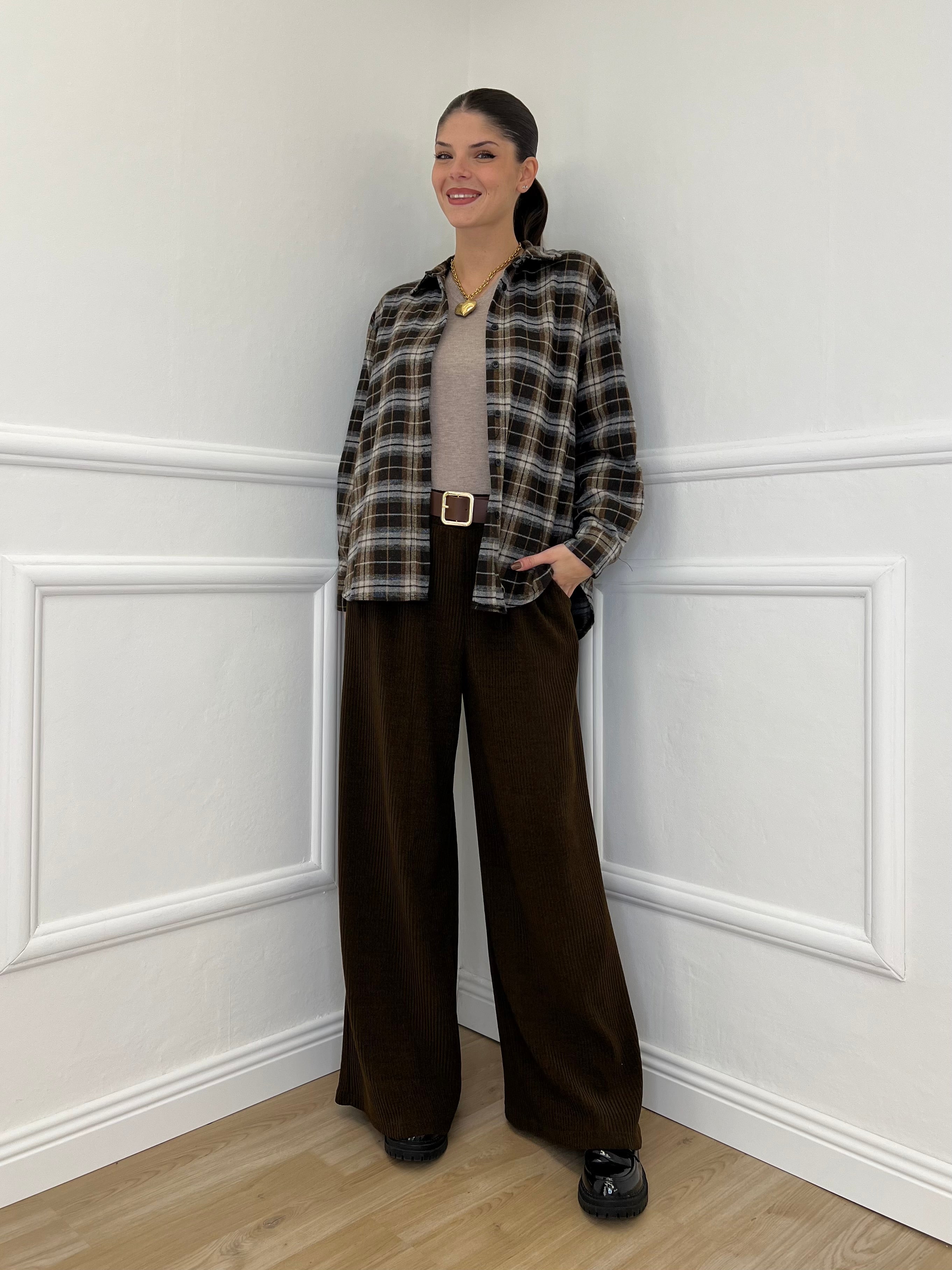 Pantalone Corduroy 6156 Marrone