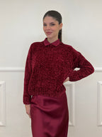 Maglia Ciniglia 2813 Burgundy