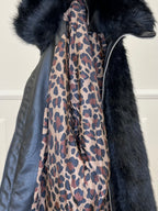 Pelliccia Interno Maculato SH1621 Nero