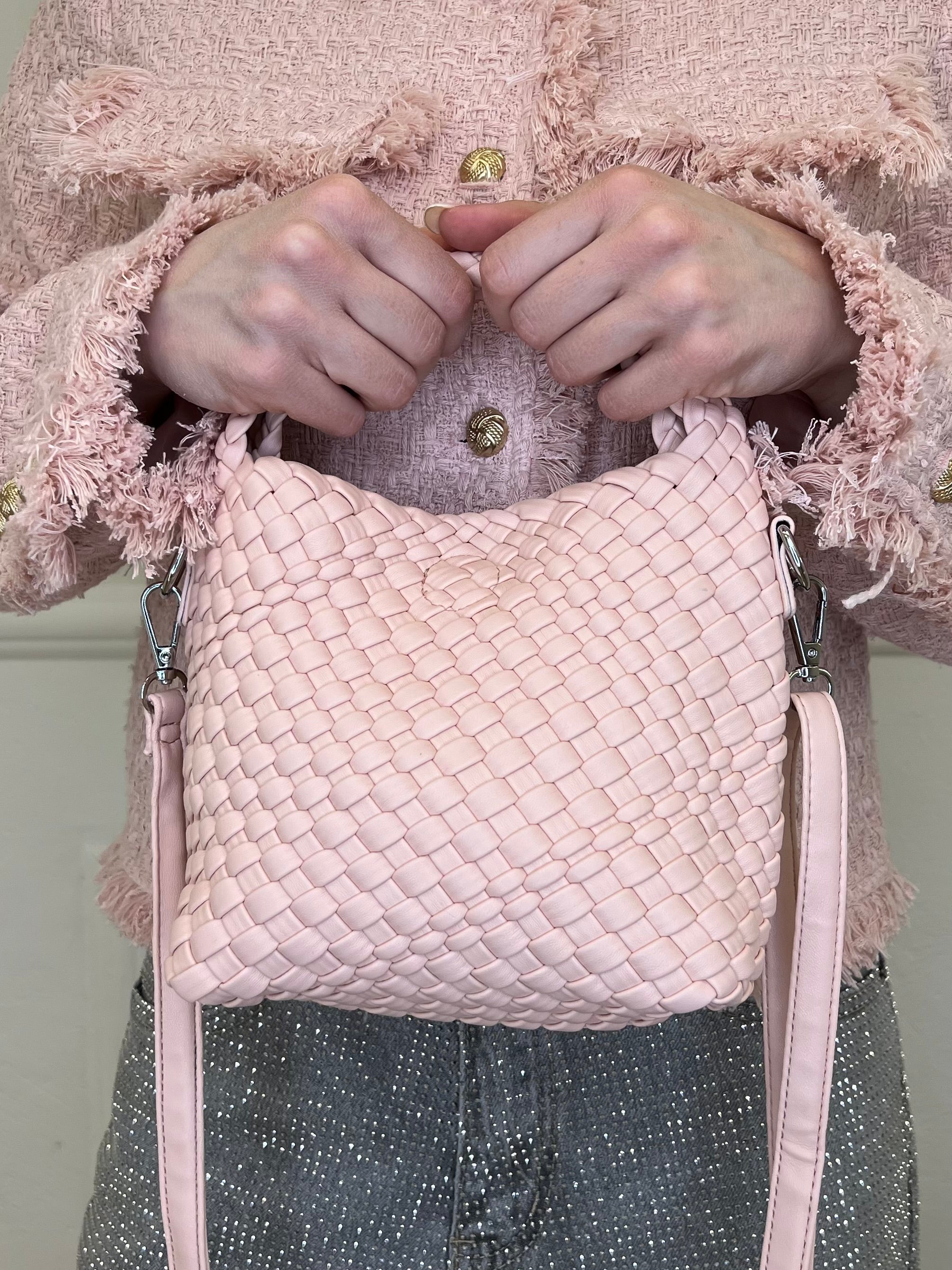 Borsa Intrecciata Clutch 51359 - Bazar Abbigliamento