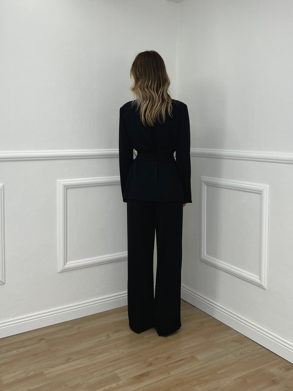 Pantalone Fluido Cady 7270 Nero