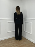 Pantalone Fluido Cady 7270 Nero
