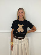 T-shirt Teddy Paillettes K6832