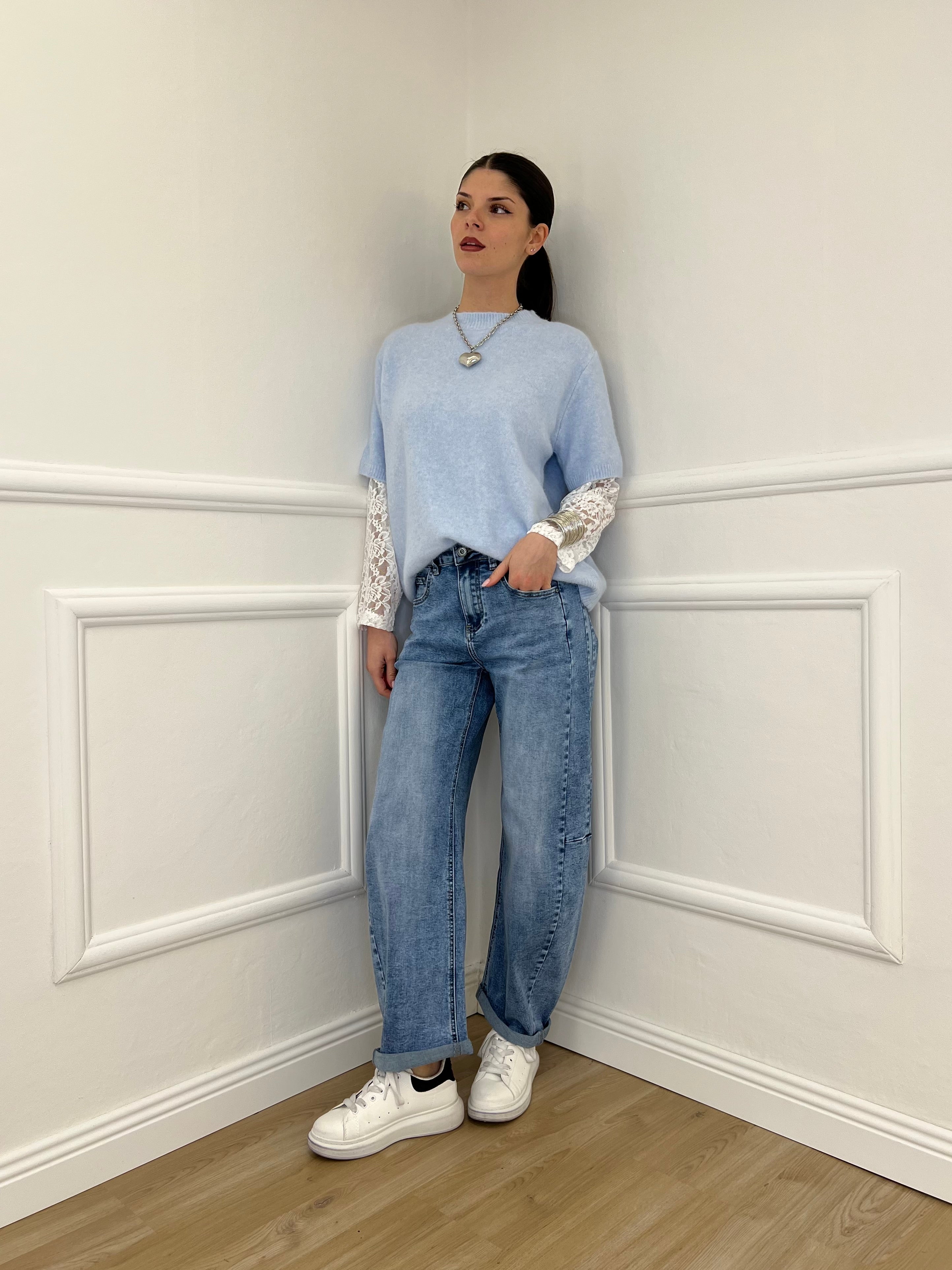 Jeans Balloon B260113 Azzurro