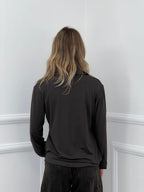 Camicia In Jersey 23001 Marrone