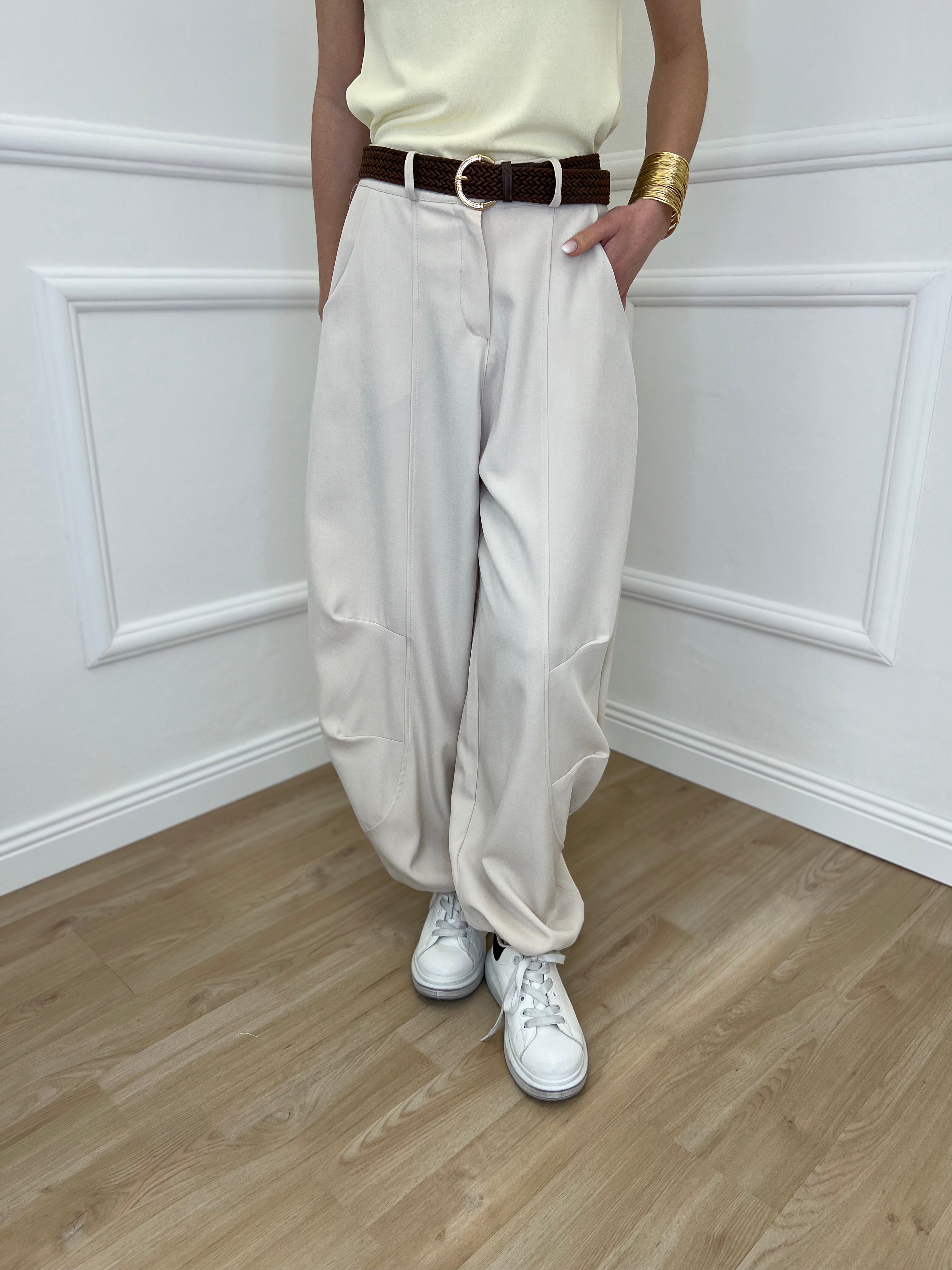 Pantalone Parachute Balloon 28894 Ecru