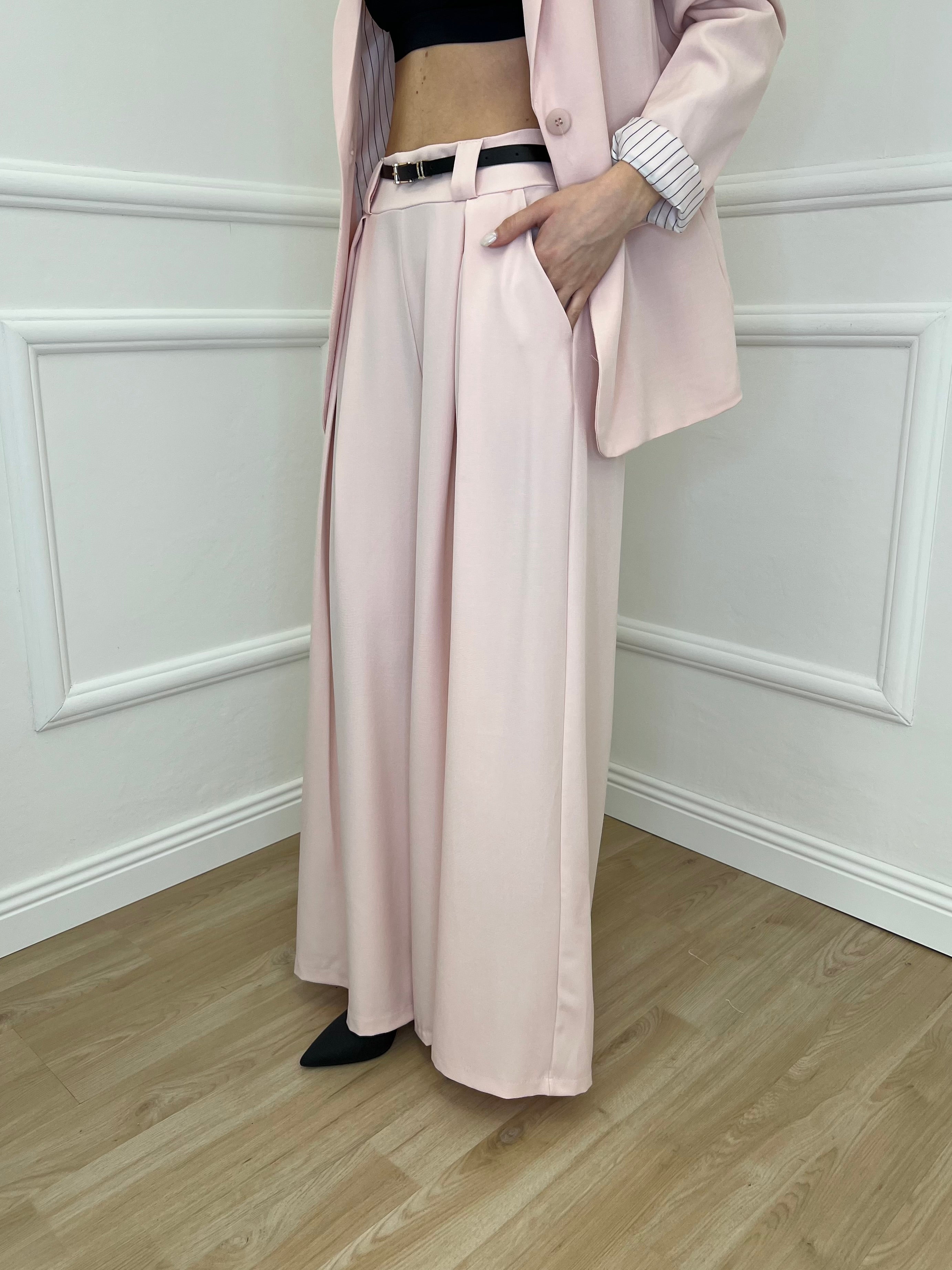 Pantalone a Palazzo 21509 Rosa