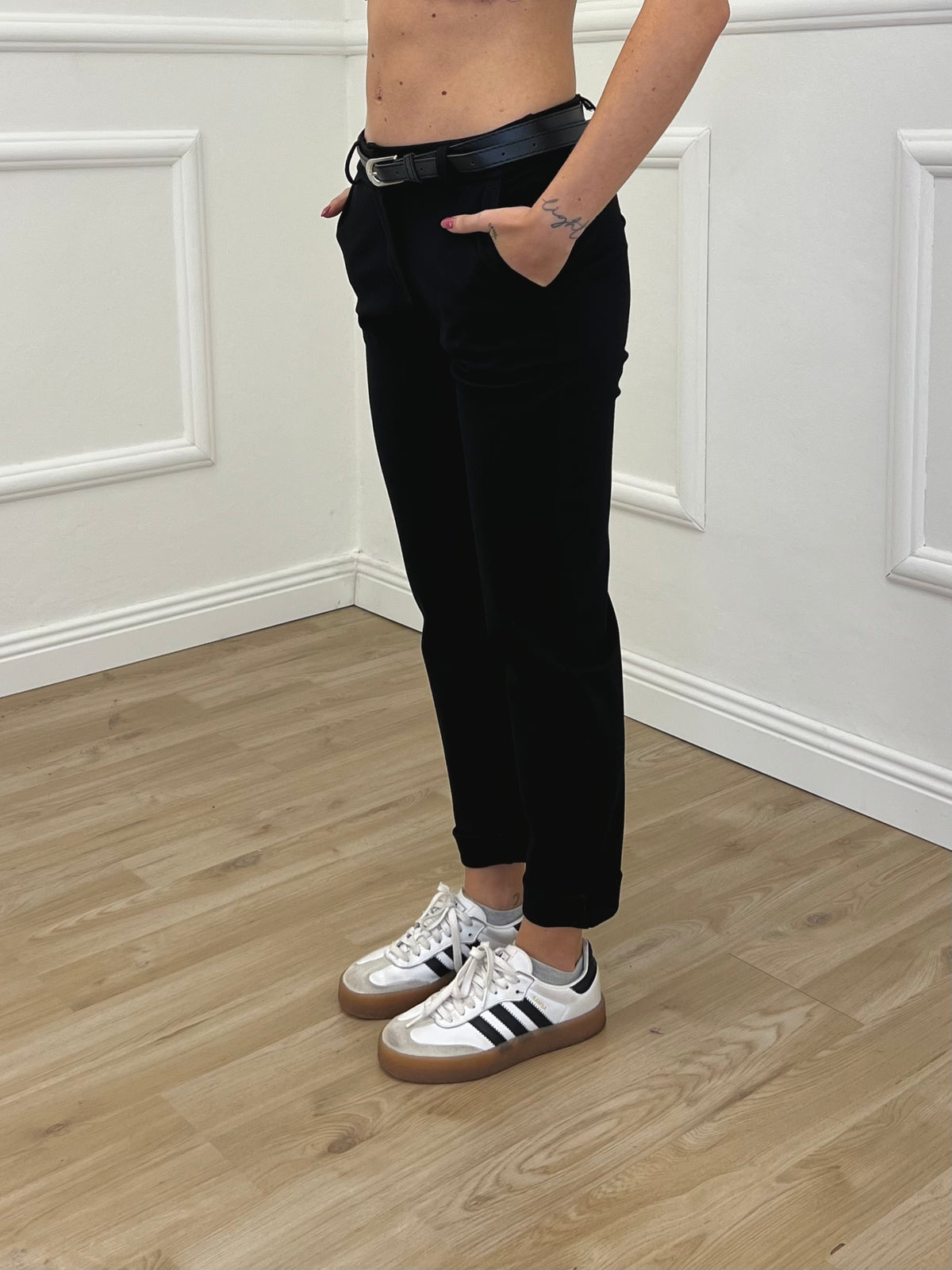 Pantalone a Sigaretta Punto Milano 2893 Nero
