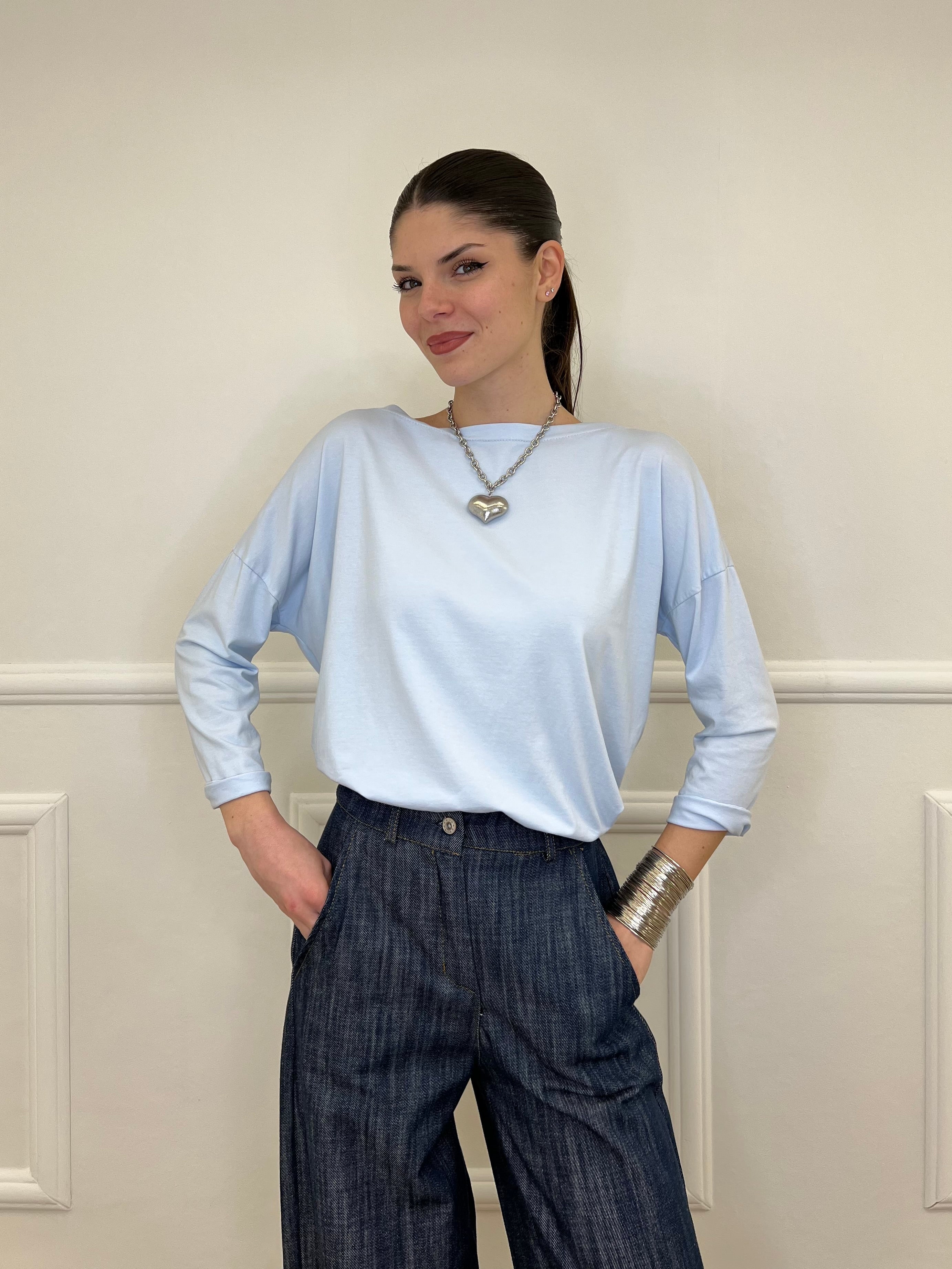 Maglia Scollo a Barchetta 2158