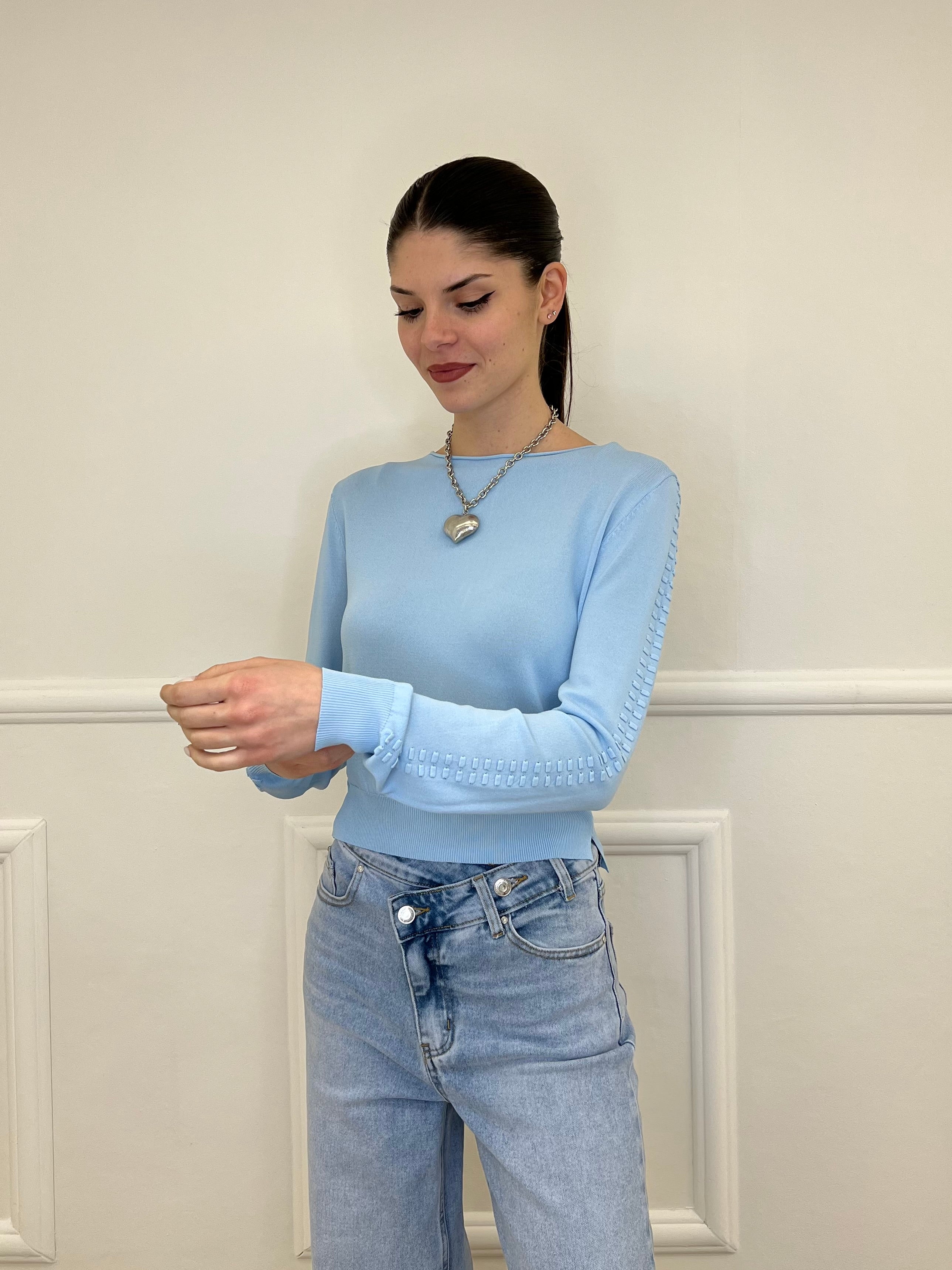 Maglia Crop Profili Operati YS9671