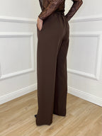 Pantalone a Palazzo 3715 Caffè - Bazar Abbigliamento