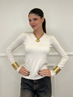 Maglia Scollo V Basic N1018