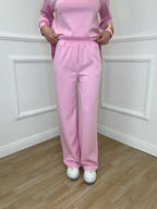 Tuta Over Girocollo 19143 Rosa