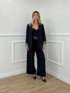 Blazer Interno Maculato 25623 Nero